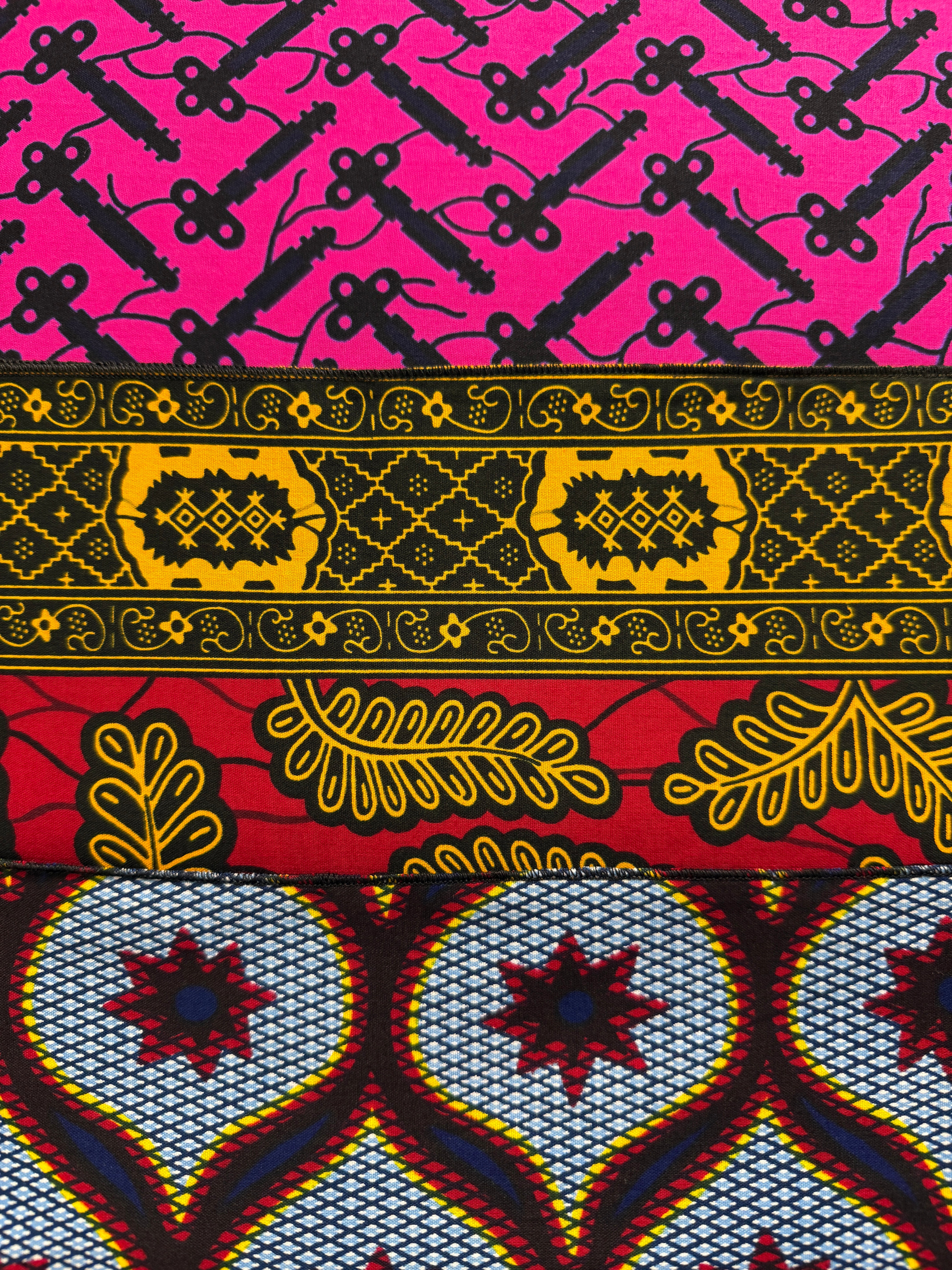Ankara Head Wraps - 3-Pack - ANK3008